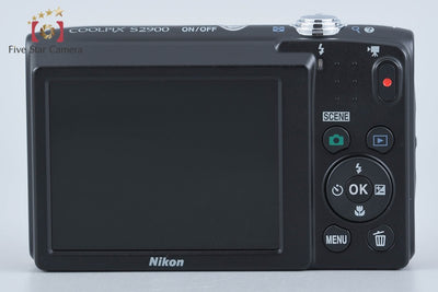 【中古】Nikon ニコン COOLPIX S2900 レッド コンパクトデジタルカメラ