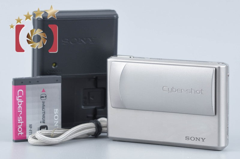 【中古】SONY ソニー Cyber-Shot DSC-T1 シルバー デジタルスチルカメラ