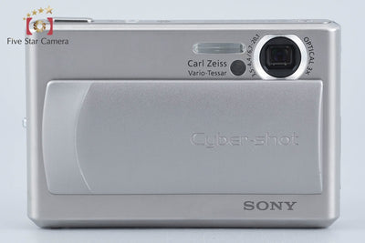 【中古】SONY ソニー Cyber-Shot DSC-T1 シルバー デジタルスチルカメラ