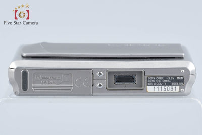 【中古】SONY ソニー Cyber-Shot DSC-T1 シルバー デジタルスチルカメラ