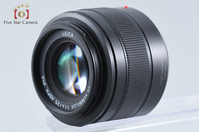 【中古】Panasonic パナソニック LUMIX LEICA DG SUMMILUX 25mm f/1.4 II ASPH. H-XA025