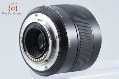 【中古】Panasonic パナソニック LUMIX LEICA DG SUMMILUX 25mm f/1.4 II ASPH. H-XA025