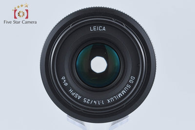 【中古】Panasonic パナソニック LUMIX LEICA DG SUMMILUX 25mm f/1.4 II ASPH. H-XA025