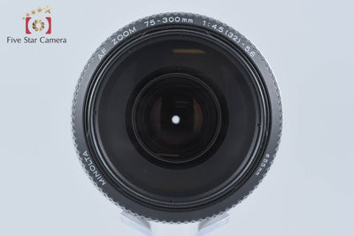 【中古】MINOLTA ミノルタ AF ZOOM 75-300mm f/4.5-5.6 ソニー/ミノルタAマウント用