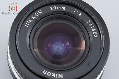 【中古】Nikon ニコン Ai NIKKOR 20mm f/4