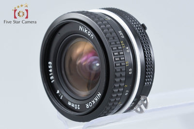 【中古】Nikon ニコン Ai NIKKOR 20mm f/4
