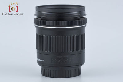 【中古】Canon キヤノン EF-S 10-18mm f/4.5-5.6 IS STM