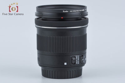 【中古】Canon キヤノン EF-S 10-18mm f/4.5-5.6 IS STM