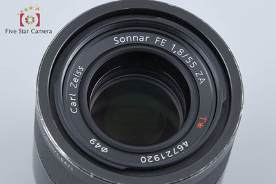 【中古】SONY ソニー Carl Zeiss Sonnar FE 55mm f/1.8 ZA T* SEL55F18Z