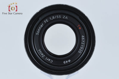 【中古】SONY ソニー Carl Zeiss Sonnar FE 55mm f/1.8 ZA T* SEL55F18Z