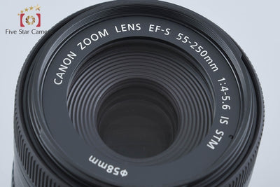【中古】Canon キヤノン EF-S 55-250mm f/4-5.6 IS STM