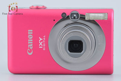 【中古】Canon キヤノン IXY Digital 110 IS レッド コンパクトデジタルカメラ 元箱付き