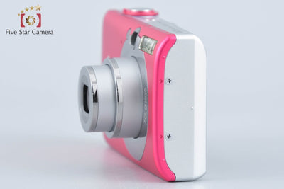 【中古】Canon キヤノン IXY Digital 110 IS レッド コンパクトデジタルカメラ 元箱付き