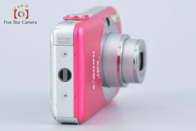 【中古】Canon キヤノン IXY Digital 110 IS レッド コンパクトデジタルカメラ 元箱付き