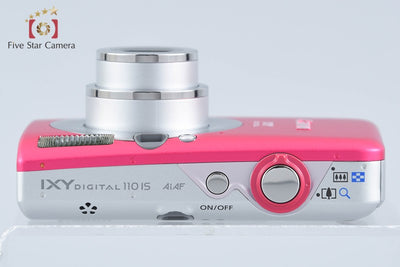 【中古】Canon キヤノン IXY Digital 110 IS レッド コンパクトデジタルカメラ 元箱付き