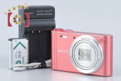【中古】SONY ソニー Cyber-shot DSC-WX350 ピンク コンパクトデジタルカメラ 多言語対応