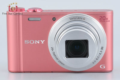 【中古】SONY ソニー Cyber-shot DSC-WX350 ピンク コンパクトデジタルカメラ 多言語対応