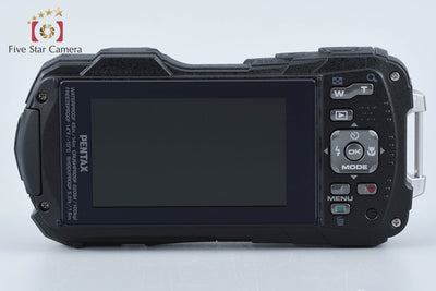 【中古】RICOH リコー PENTAX ペンタックス WG-90 ブラック 防水アクションカメラ シャッター回数僅少 元箱付き
