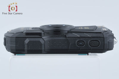 【中古】RICOH リコー PENTAX ペンタックス WG-90 ブラック 防水アクションカメラ シャッター回数僅少 元箱付き