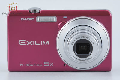 【中古】CASIO カシオ EXILIM EX-ZS10 レッド コンパクトデジタルカメラ 元箱付き