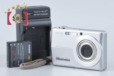 【中古】Casio カシオ EXILIM ZOOM EX-Z500 シルバー コンパクトデジタルカメラ