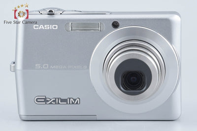 【中古】Casio カシオ EXILIM ZOOM EX-Z500 シルバー コンパクトデジタルカメラ