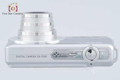 【中古】Casio カシオ EXILIM ZOOM EX-Z500 シルバー コンパクトデジタルカメラ