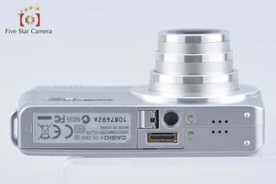 【中古】Casio カシオ EXILIM ZOOM EX-Z500 シルバー コンパクトデジタルカメラ