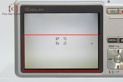 【中古】Casio カシオ EXILIM ZOOM EX-Z500 シルバー コンパクトデジタルカメラ