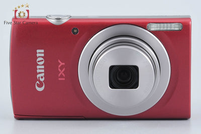 【中古】Canon キヤノン IXY 200 レッド コンパクトデジタルカメラ