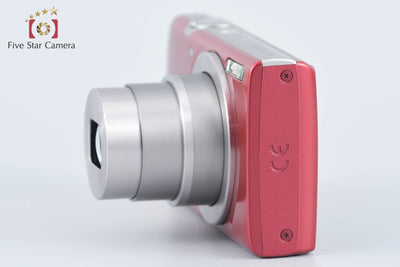 【中古】Canon キヤノン IXY 200 レッド コンパクトデジタルカメラ