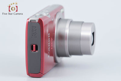 【中古】Canon キヤノン IXY 200 レッド コンパクトデジタルカメラ