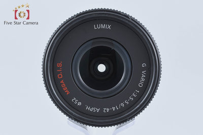 【中古】Panasonic パナソニック LUMIX G VARIO 14-42mm f/3.5-5.6 ASPH. MEGA O.I.S. H-FS014042