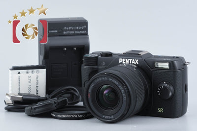 【中古】PENTAX ペンタックス Q7 ズームレンズキット ブラック シャッター回数僅少