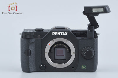 【中古】PENTAX ペンタックス Q7 ズームレンズキット ブラック シャッター回数僅少