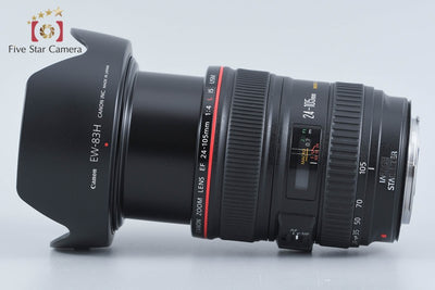 【中古】Canon キヤノン EF 24-105mm f/4 L IS USM 元箱付き