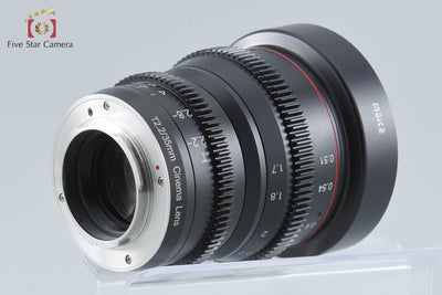 【中古】Meike メイケ 35mm T2.2 シネマレンズ マイクロフォーサーズマウント用