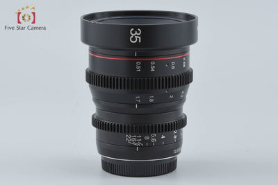 【中古】Meike メイケ 35mm T2.2 シネマレンズ マイクロフォーサーズマウント用
