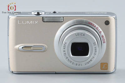 【中古】Panasonic パナソニック LUMIX DMC-FX07 グロスゴールド コンパクトデジタルカメラ