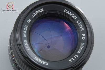 【中古】Canon キヤノン New FD 50mm f/1.4