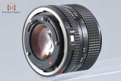 【中古】Canon キヤノン New FD 50mm f/1.4