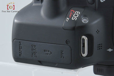 【中古】Canon キヤノン EOS Kiss X7 ブラック デジタル一眼レフカメラ