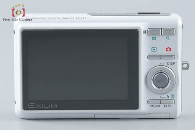 【中古】Casio カシオ EXILIM EX-Z77 ホワイト コンパクトデジタルカメラ
