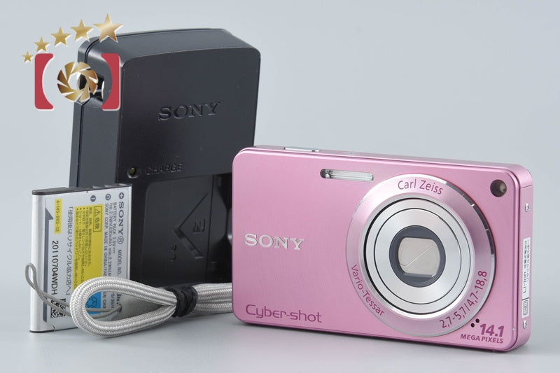 【中古】SONY ソニー Cyber-shot DSC-W350 ピンク コンパクトデジタルカメラ