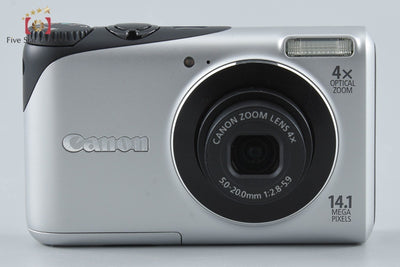 【中古】Canon キヤノン PowerShot A2200 シルバー コンパクトデジタルカメラ