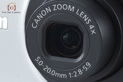 【中古】Canon キヤノン PowerShot A2200 シルバー コンパクトデジタルカメラ