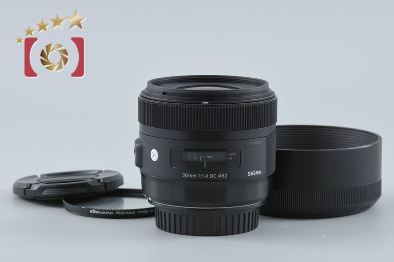 【中古】SIGMA シグマ Art 30mm f/1.4 DC HSM キヤノン用