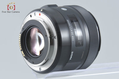 【中古】SIGMA シグマ Art 30mm f/1.4 DC HSM キヤノン用