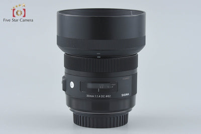 【中古】SIGMA シグマ Art 30mm f/1.4 DC HSM キヤノン用