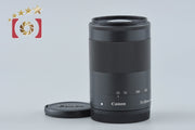 【中古】Canon キヤノン EF-M 55-200mm f/4.5-6.3 IS STM ブラック